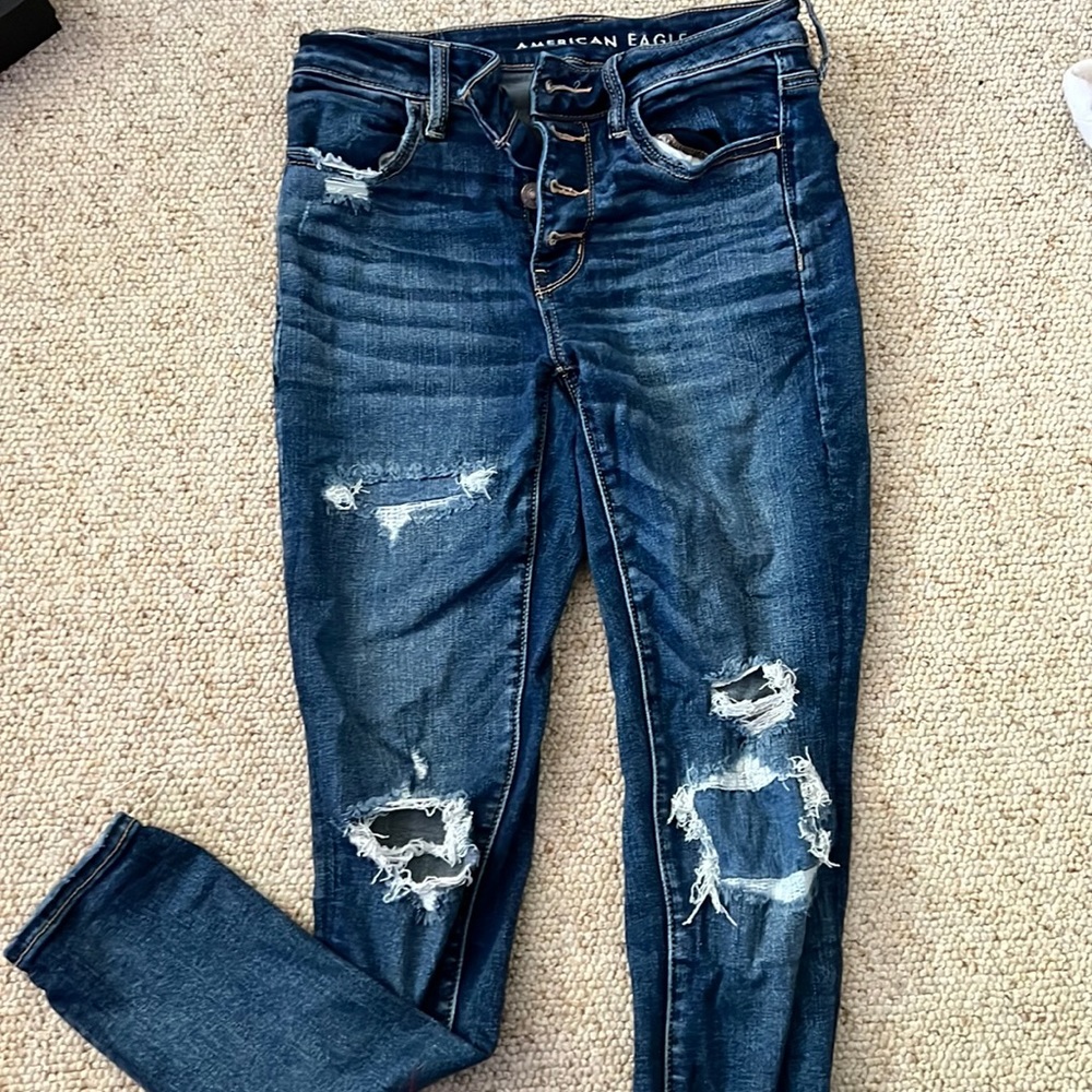 American Eagle NE(X)T Level Stretch Jeans Size 6
